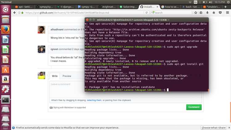 Интеграция Git с Python-проектом