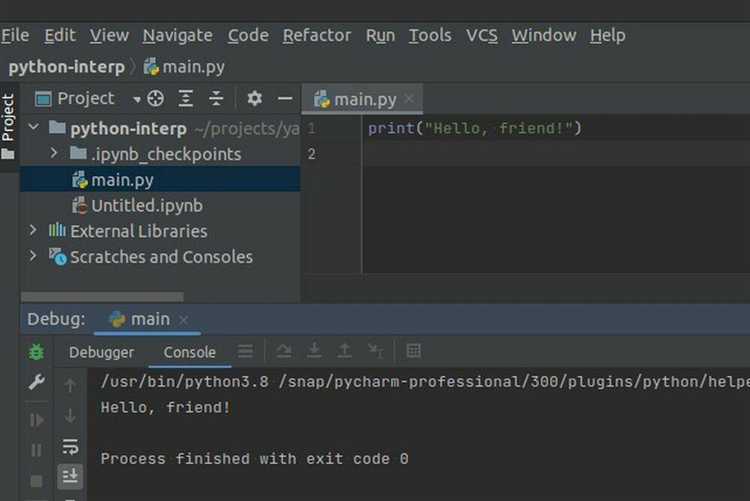 Запуск Python-скрипта из командной строки