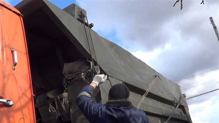 Как установить полог на камаз сельхозник