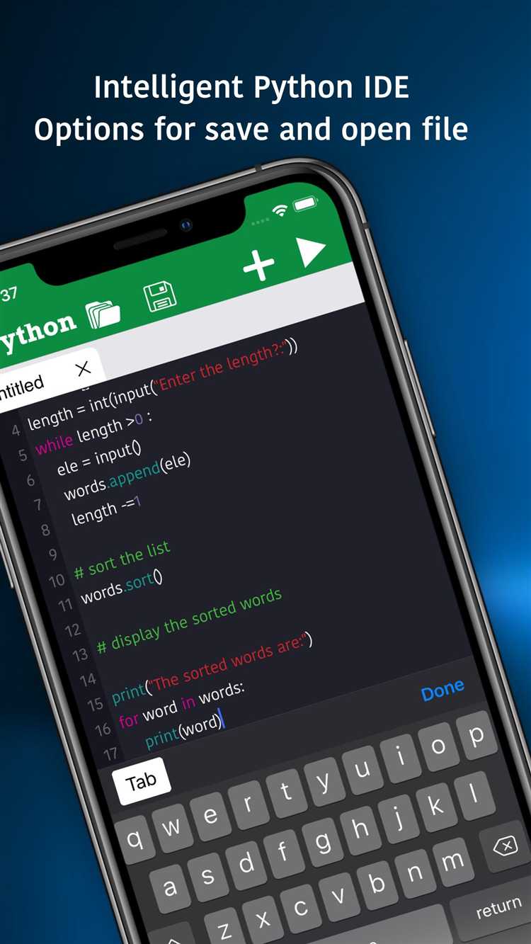 Использование Jupyter Notebooks для работы с Python на Android