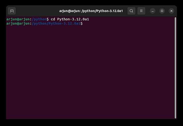 Проверка установленной версии Python на Ubuntu