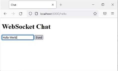 Создание простого WebSocket-сервера