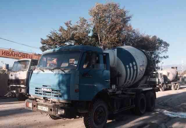 Система подачи воды в бетономешалку КамАЗ