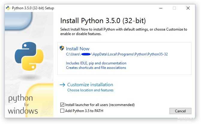 Использование команды sys.executable для нахождения пути