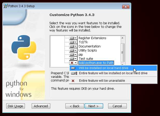 Рекомендации по выбору версии Python для работы с Windows 7