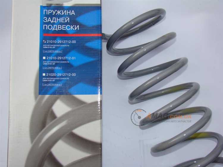 Какие пружины лучше поставить на ваз 2107 задние