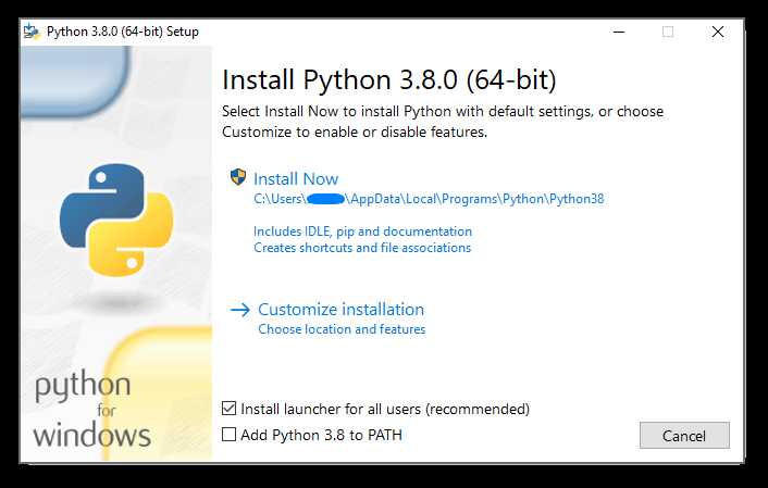 Как исправить проблемы с установочным файлом Python