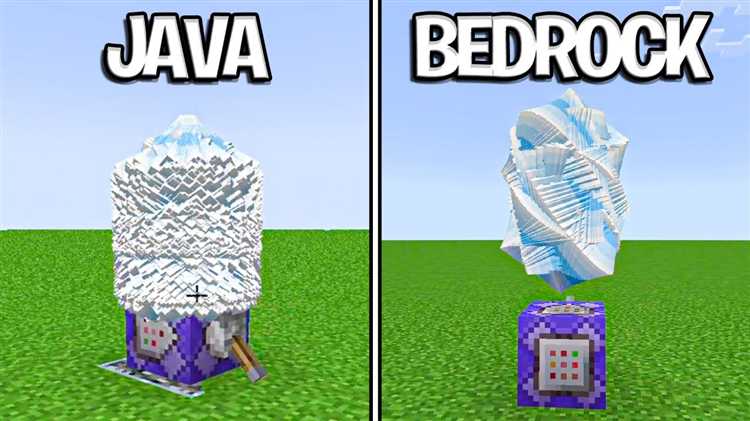 Проблемы совместимости при переходе между Java и Bedrock