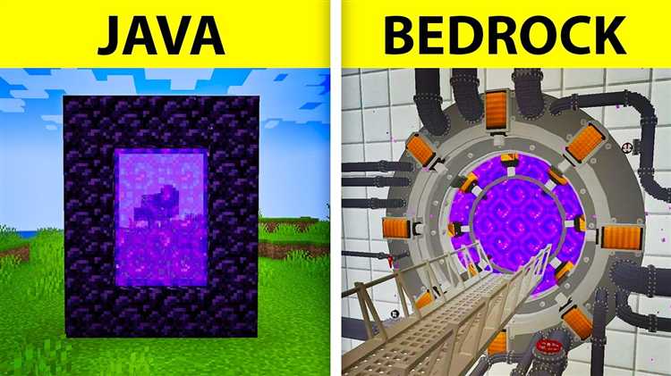 Чем отличается java от bedrock