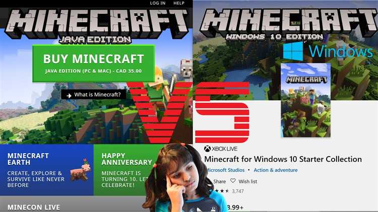 Что лучше java edition или windows 10 edition