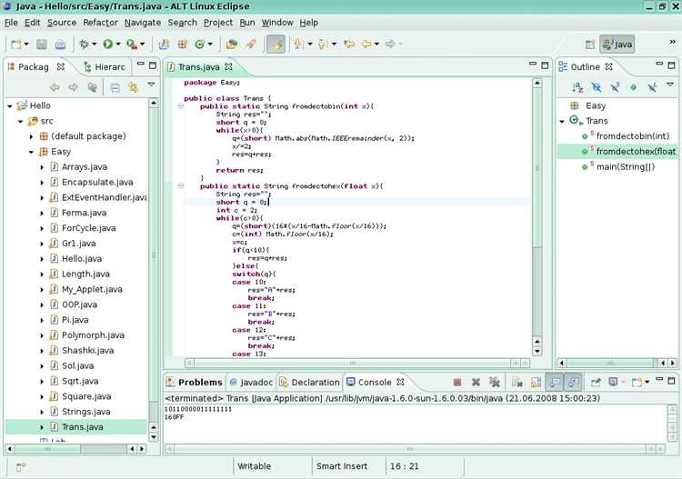Разработка десктопных приложений с помощью JavaFX