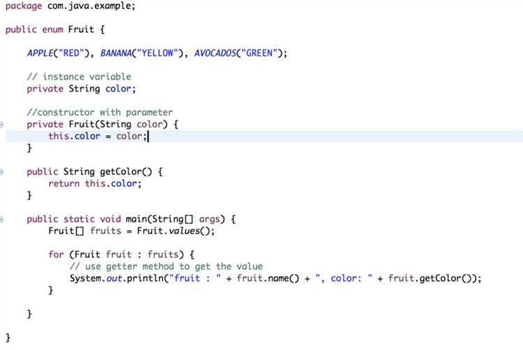 Реализация интерфейсов с использованием enum в Java