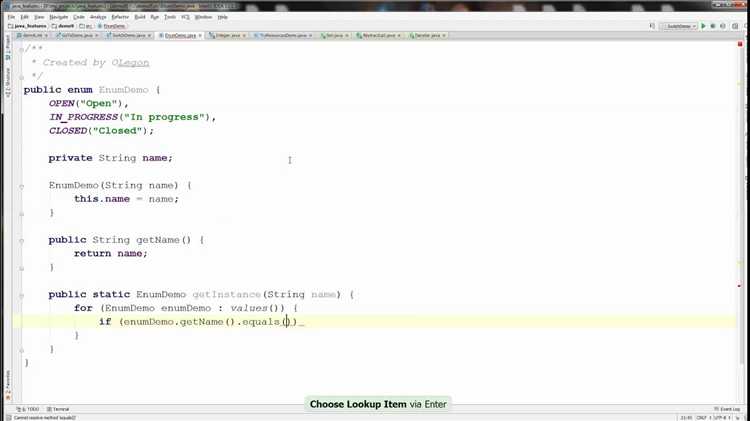 Как сравнивать значения enum в Java