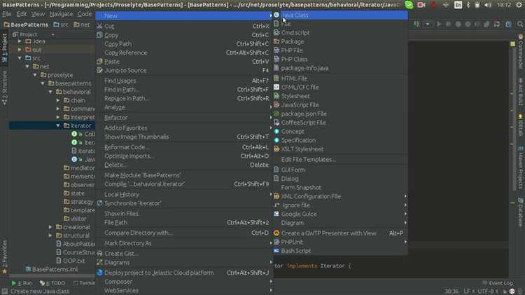 Основные методы интерфейса Iterator в Java