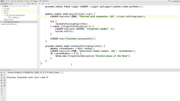 Что такое логирование java