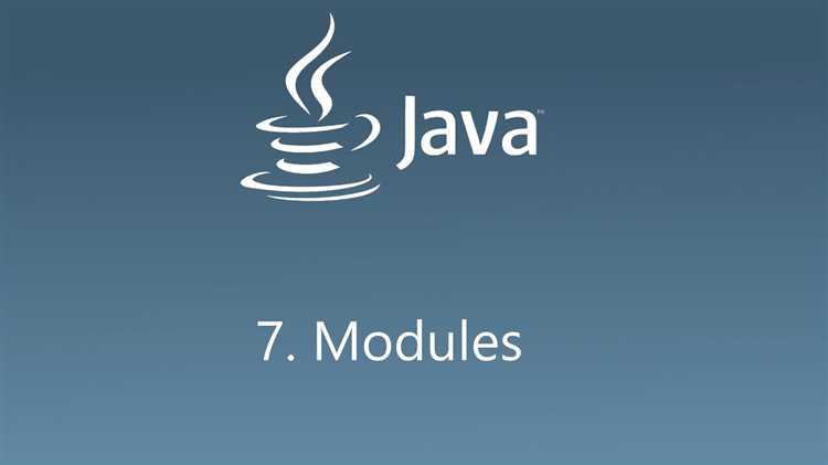 Модуль в Java: что это и как используется
