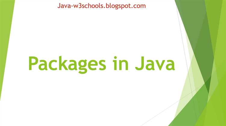 Что такое пакеты в java