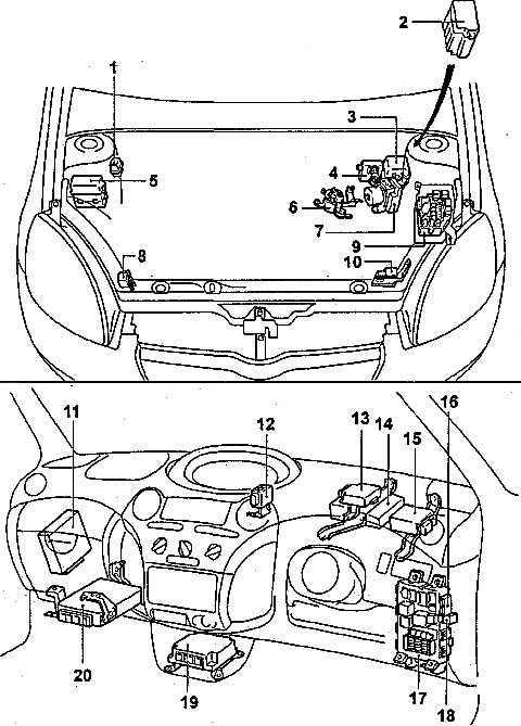 Особенности диагностики блока управления двигателем Toyota Vitz 2007
