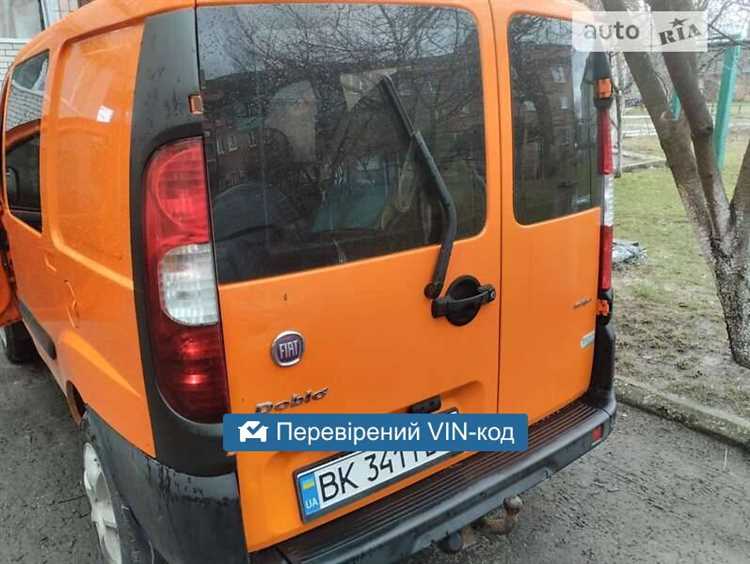 Где лучше купить бу fiat doblo