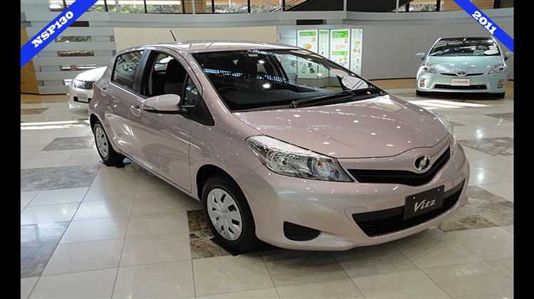 Где искать номер кузова на Toyota Vitz 3-го поколения (2010–2020)