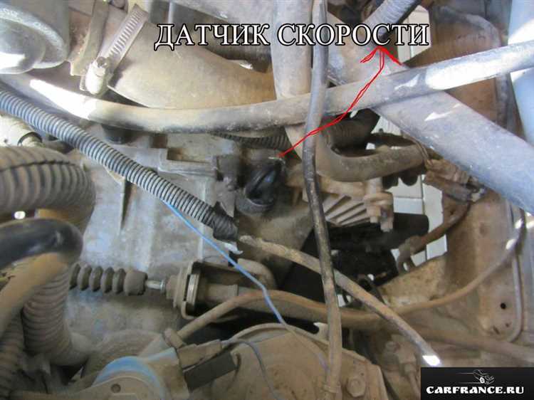 Где на volkswagen кадди стоит датчик скорости