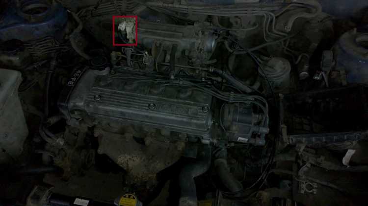 Расположение датчика холостого хода на различных моделях Toyota Corolla