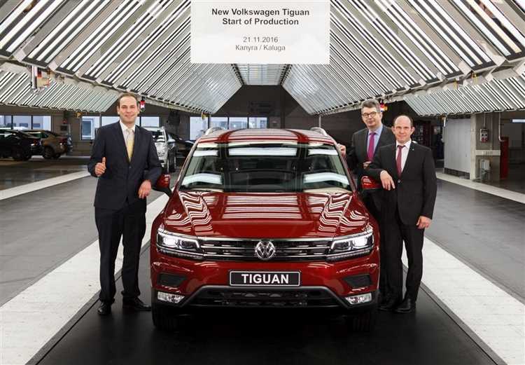 Основные заводы, на которых собирают Volkswagen Tiguan в 2025 году