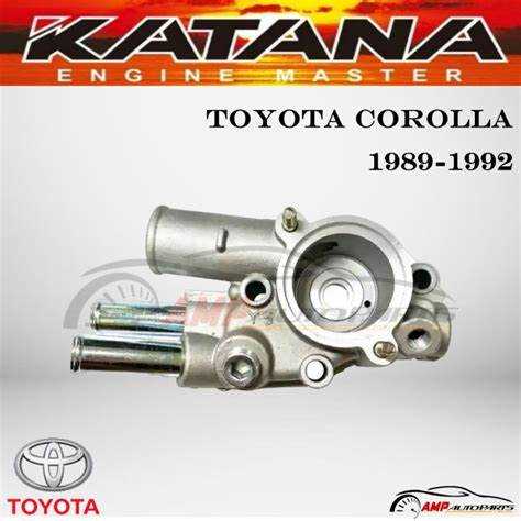 Где у toyota королла термостат