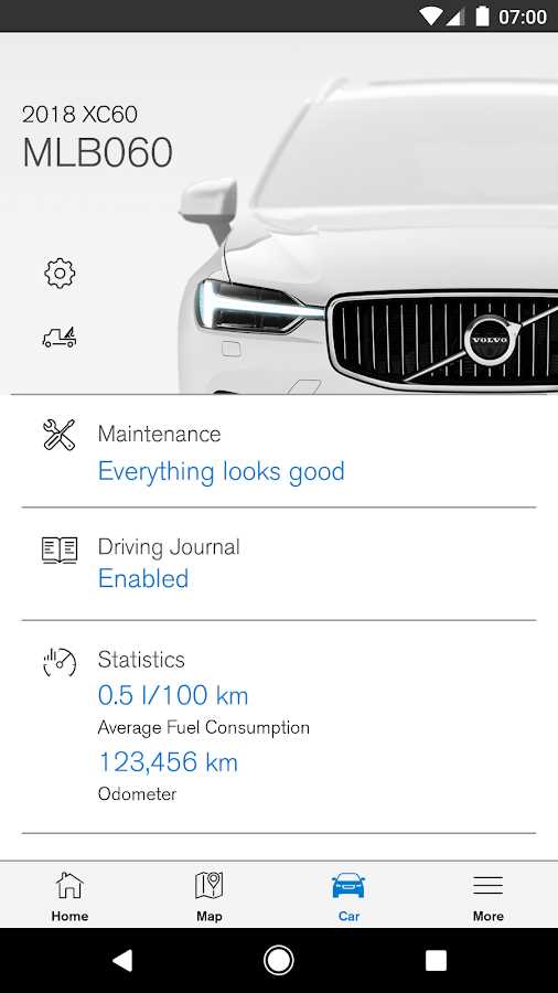 Создание и регистрация учетной записи Volvo ID