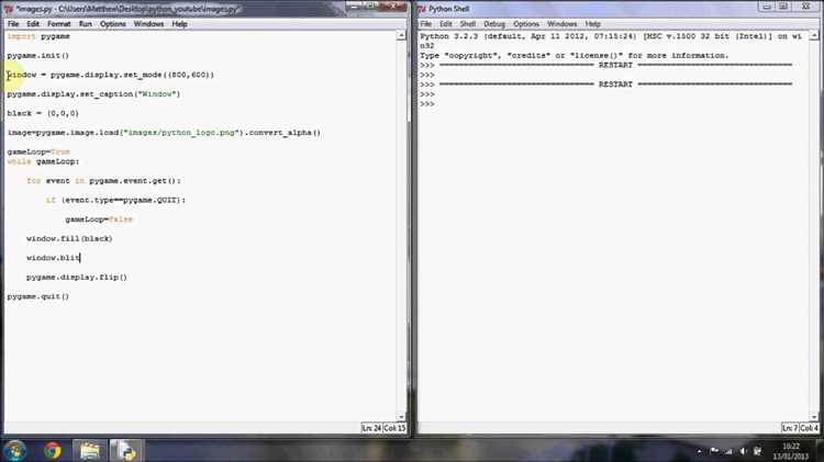 Как импортировать pygame в python