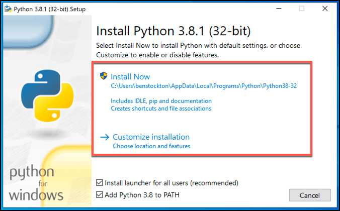 Как установить несколько версий Python на Windows