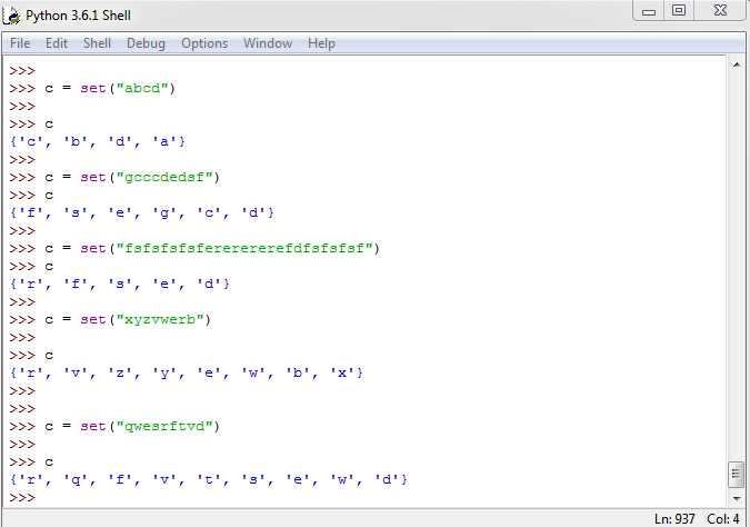 Как найти все одинаковые символы в строке python