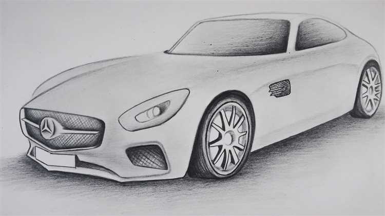Рисование колес и дисков Mercedes AMG