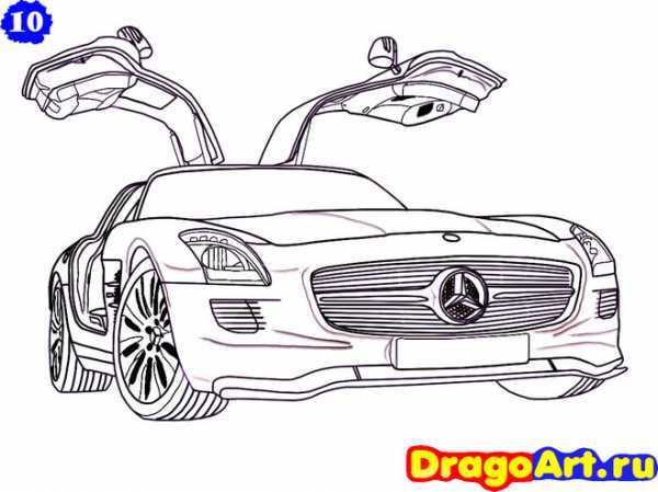 Как передать детали кузова Mercedes