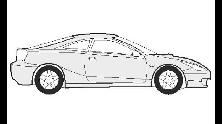 Основы построения эскиза: пропорции и формы Toyota Supra