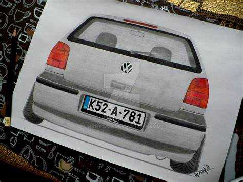 Как нарисовать volkswagen поло просто