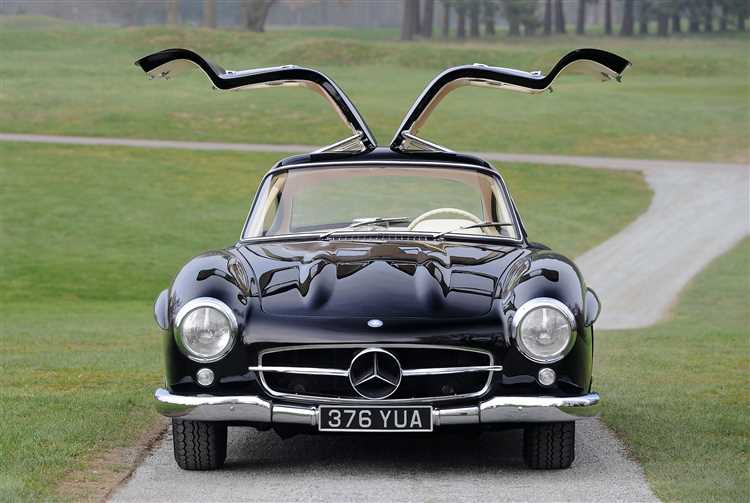 Как открываются двери Mercedes Benz 300SL и их механизм