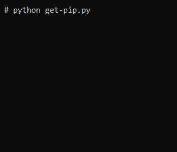 Как обновить pip python mac os