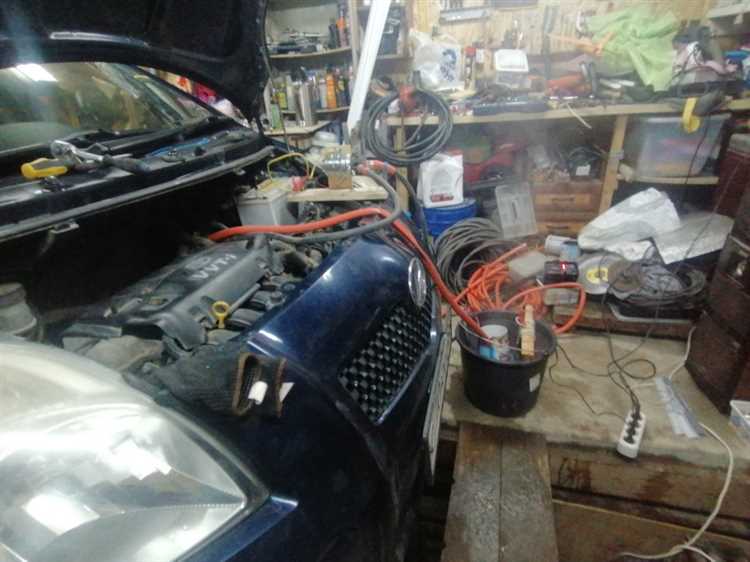 Где находится заслонка печки в Toyota Vitz