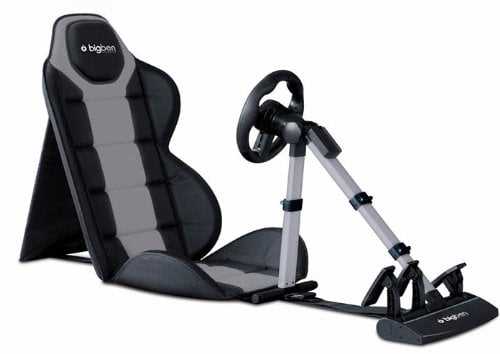 Калибровка педалей и рулевого управления Bigben Racing Seat