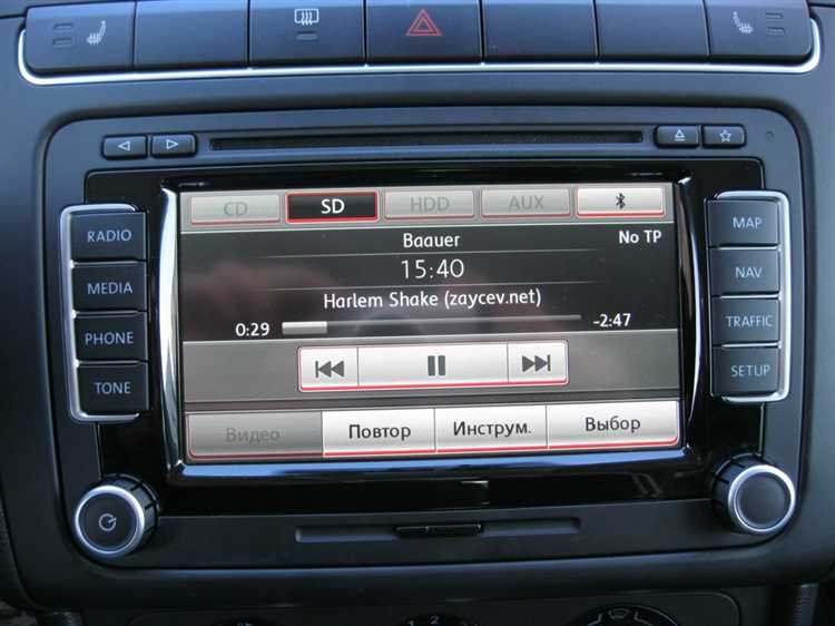 Проверка поддержки Bluetooth в мультимедийной системе Volkswagen Polo