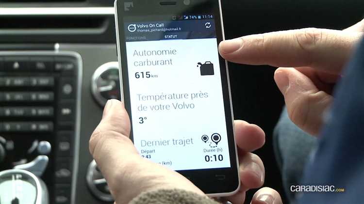 Как настроить уведомления для Volvo On Call