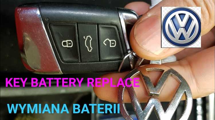 Выбор подходящей батарейки для пульта Volkswagen B8