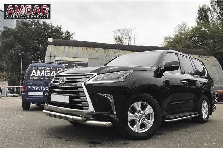 Установка новых тормозных дисков на Lexus LX470