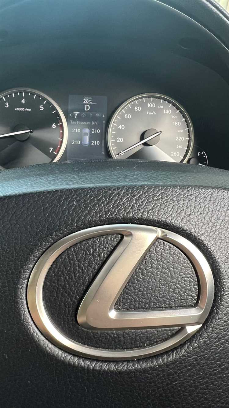 Подключение датчиков давления к системе автомобиля Lexus