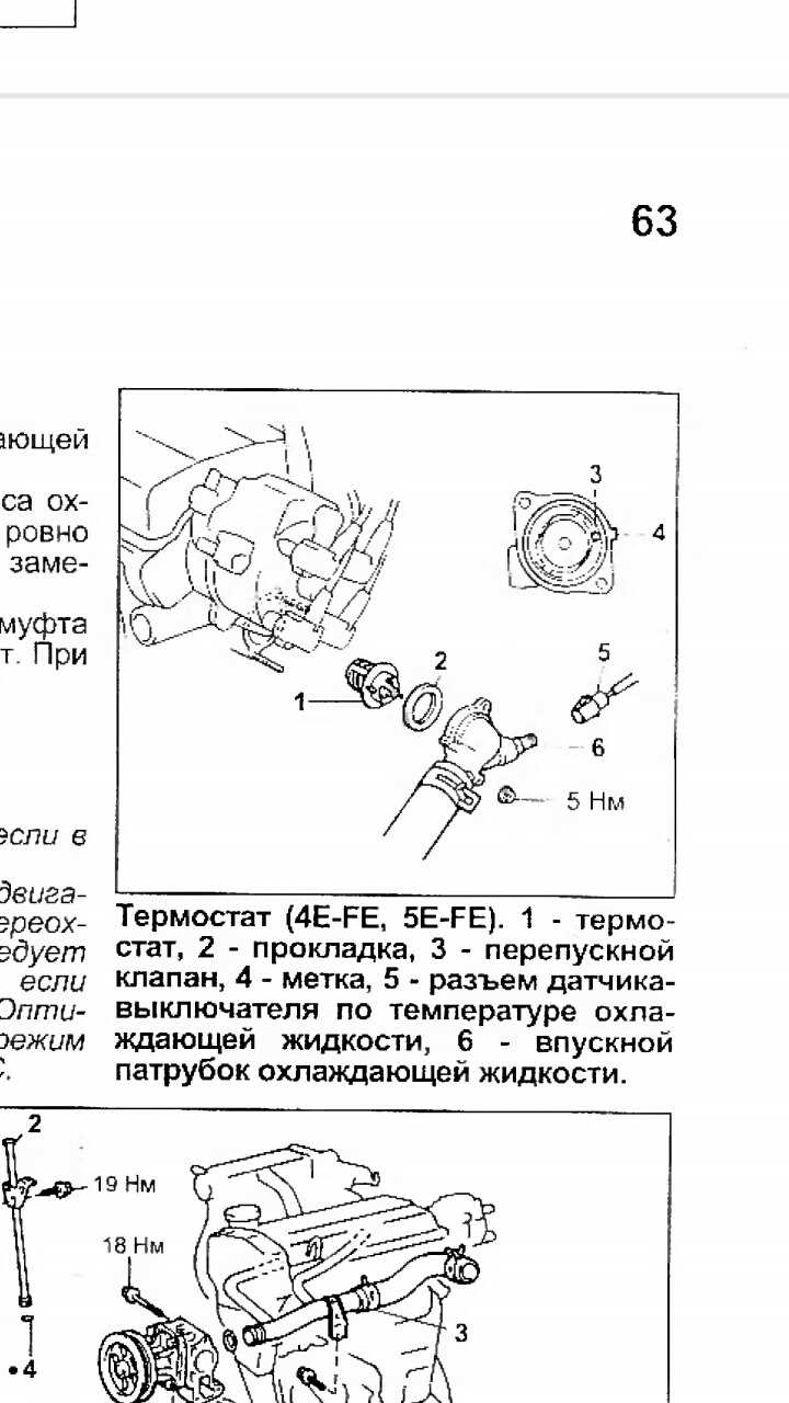 Признаки неисправного термостата на Toyota Corolla 120