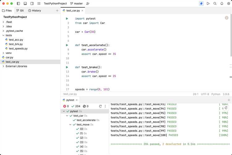 Установка и настройка Python для работы с Executor