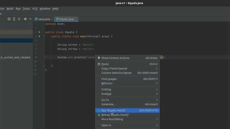 Как работает метод equals в стандартных классах Java?