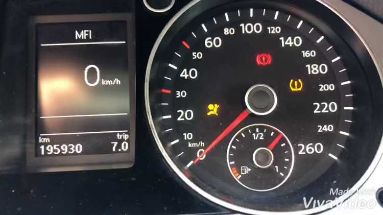 Как система TPMS предупреждает о низком давлении в шинах Volkswagen