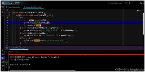 Как работает try catch java
